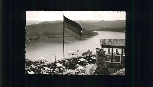 Edersee Luftkurort Waldeck Fahne Kat. Edertal