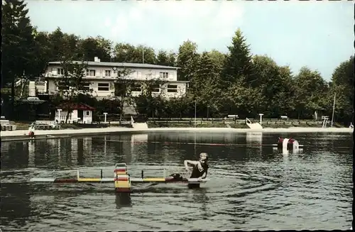 Halver Hotel Restaurant Freibad Herpine Kat. Halver