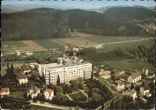 Hemer Spezial Lungenklinik Flugaufnahme Kat. Hemer