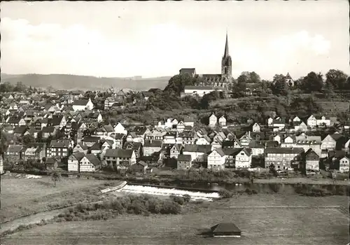 Frankenberg Eder Kirche Kat. Frankenberg (Eder)