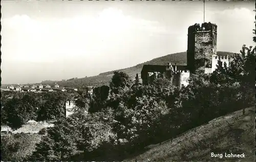 Oberlahnstein Burg Lahneck Kat. Lahnstein