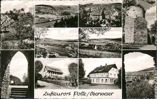 Polle Pension Zur Burg Kat. Polle