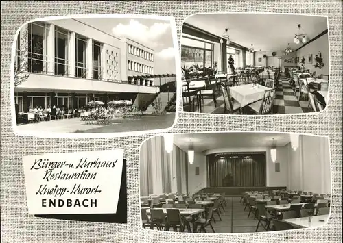 Bad Endbach Buerger- u. Kurhaus Kat. Bad Endbach