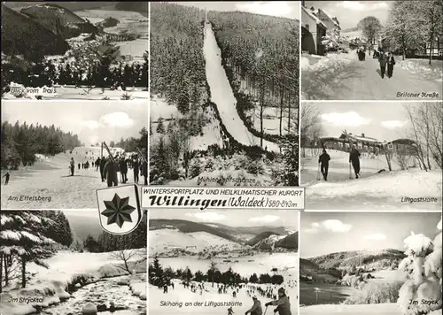 Willingen Sauerland Im Stryck Skihang Muehlenkopfschanze / Willingen (Upland) /Waldeck-Frankenberg LKR