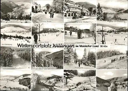 Willingen Sauerland Wintersportplatz / Willingen (Upland) /Waldeck-Frankenberg LKR