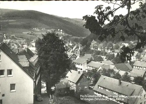 Willingen Sauerland Teilansicht / Willingen (Upland) /Waldeck-Frankenberg LKR