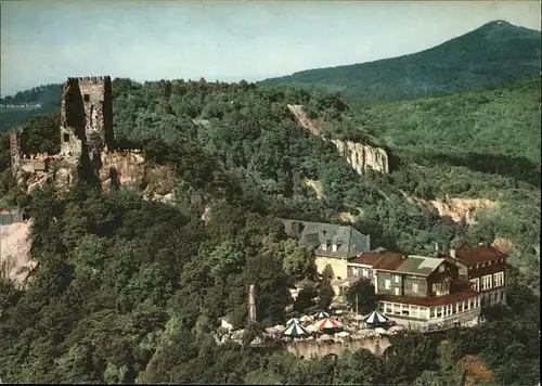 Drachenfels Ruine Hotel Restaurant Kat. Koenigswinter