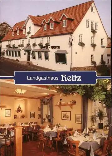 Hofgeismar Landgasthaus Reitz Kat. Hofgeismar