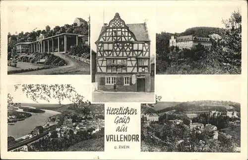 Vallendar Fachwerkhaus Kat. Vallendar