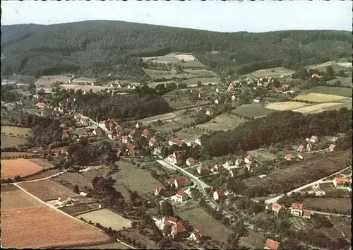 Berlebeck Luftkurort Teutoburger Wald Flugaufnahme Kat. Detmold