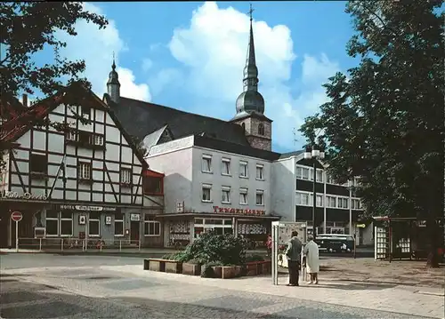 Werl Westfalen Marktstr. St. Walburga Probsteikirche / Werl /Soest LKR