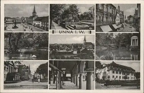 Unna Bad Koenigsborn Landratsamt Stadtgarten  Kat. Unna