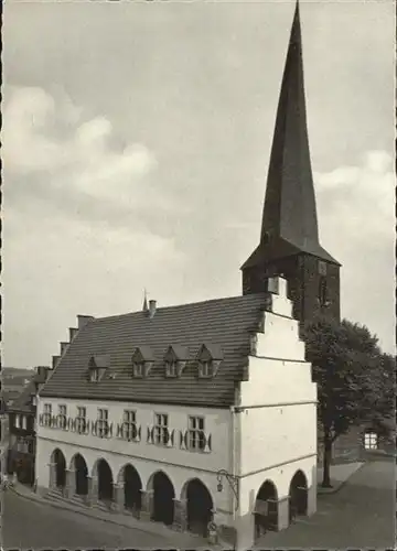 Schwerte Rathaus Kirche  *