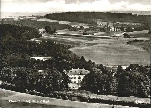 Schwerte Haus Villgst Fliegeraufnahme  *