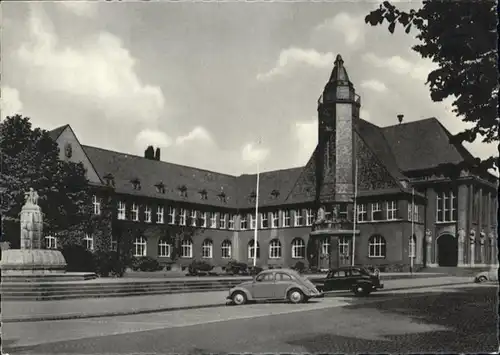 Schwerte Rathaus Brunnen Postplatz Westenstrasse *