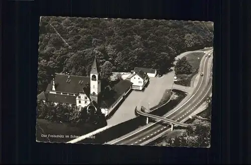 Schwerte Gaststaetten Freischuetz Fliegeraufnahme  *