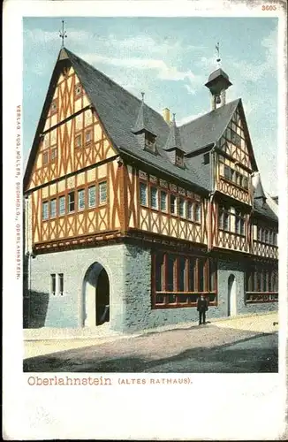 Oberlahnstein Altes Rathaus Fachwerkhaus *