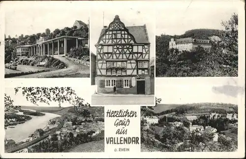 Vallendar Rhein Fachwerkhaus   x