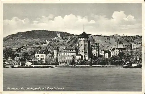 Oberlahnstein Rhein Burg Lahneck x