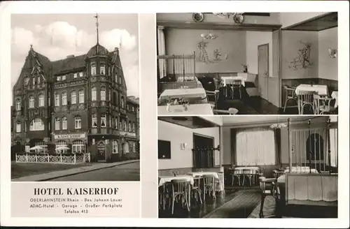 Oberlahnstein Hotel Kaiserhof x