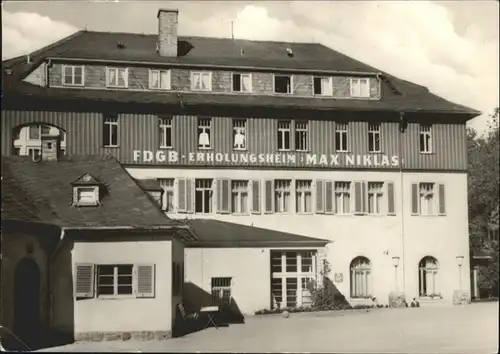 Baerenfels Erzgebirge Erholungsheim Max Niklas x