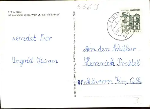 Kroev Mosel Kroev  x / Kroev /Bernkastel-Wittlich LKR