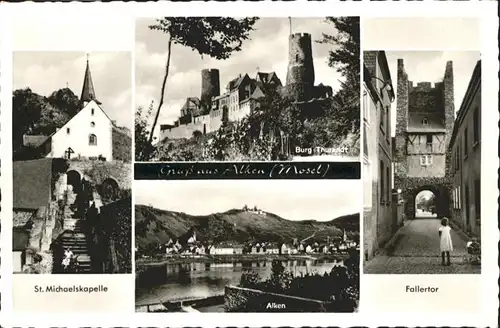 Alken Koblenz St Michaelskapelle Fallertor Burg Thurandt x