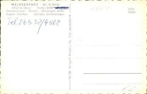 uerzig Waldschenke *