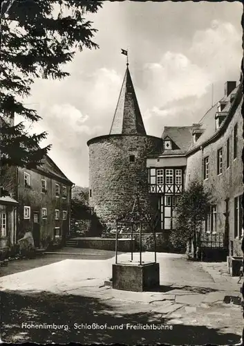 Freilichtbuehne = Thingstaette Hohenlimburg Schlosshof Freilichtbuehne x