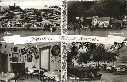 Kobern Pension Haus Nassen Gaesteraum Terrasse x