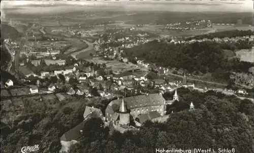 Hohenlimburg Fliegeraufnahme Schloss *