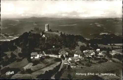 Nuerburg Eifel Nuerburgring Fliegeraufnahme *