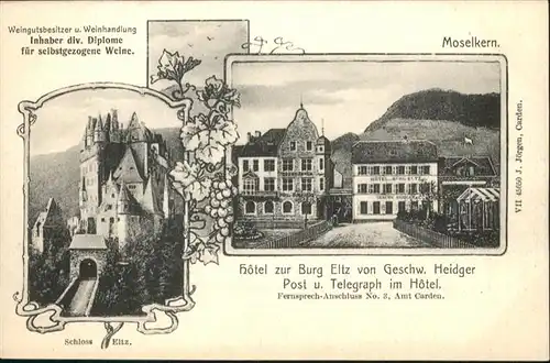 Moselkern Hotel zur Burg Schloss Eltz *