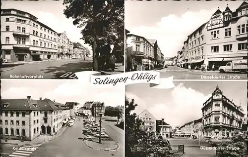 Ohligs Solingen Duesseldorfer Strasse Keldersplatz *