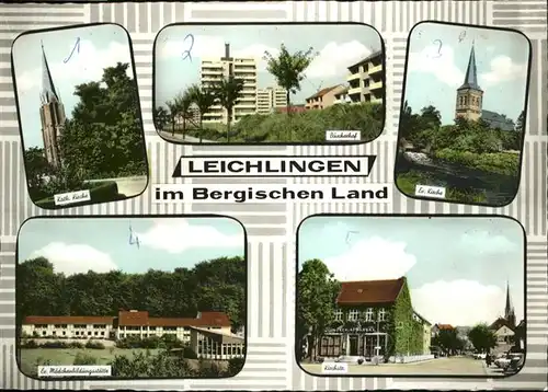 Leichlingen Rheinland Leichlingen Maedchenbildungsstaette Buescherhof  Kirchstrasse * / Leichlingen (Rheinland) /Rheinisch-Bergischer Kreis LKR