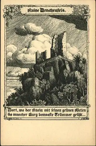 Drachenfels Ruine Drachenfels *