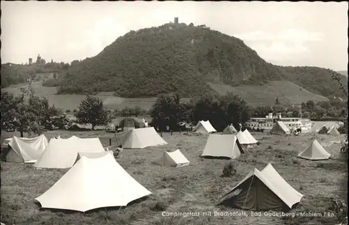 wb15572 Mehlem Bonn Mehlem Campingplatz Drachenfels * Kategorie. Bonn Alte Ansichtskarten