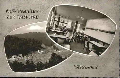 Hellenthal Eifel Hellenthal Cafe Restaurant zur Talsperre * / Hellenthal /Euskirchen LKR