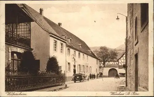 Walporzheim Weinhaus St Peter x