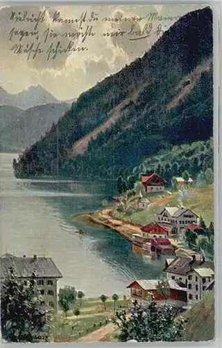Urfeld Oberbayern KuenstlerSchwarz x 1910