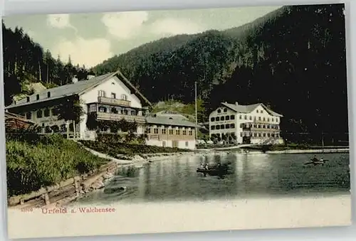 Urfeld Oberbayern Urfeld Oberbayern  ungelaufen ca. 1900 / Kochel a.See /Bad Toelz-Wolfratshausen LKR