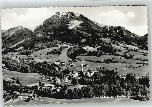 Elbach Miesbach Elbach Miesbach Fliegeraufnahme ungelaufen ca. 1955 / Fischbachau /Miesbach LKR