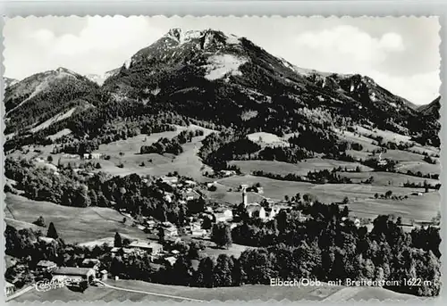 Elbach Miesbach Elbach Miesbach Fliegeraufnahme ungelaufen ca. 1955 / Fischbachau /Miesbach LKR