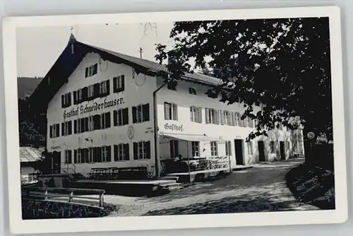 Elbach Miesbach Elbach Miesbach [Stempelabschlag] Gasthof Schneiderhauser x 1938 / Fischbachau /Miesbach LKR
