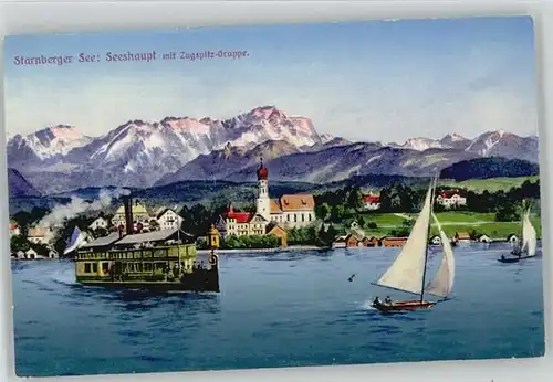 Seeshaupt Seeshaupt Starnberger See ungelaufen ca. 1920 / Seeshaupt /Weilheim-Schongau LKR