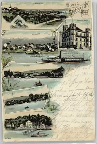 Tutzing Starnbergersee x 1901