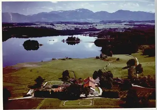 Seeshaupt Seeshaupt Fliegeraufnahme ungelaufen ca. 1965 / Seeshaupt /Weilheim-Schongau LKR