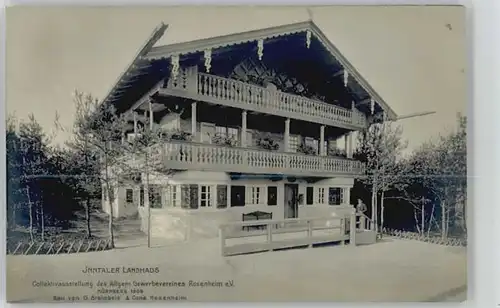 Rosenheim Oberbayern Inntaler Landhaus o 1921