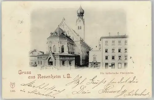 Rosenheim Oberbayern  x 1897