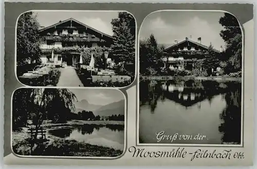 Bad Feilnbach Bad Feilnbach Moosmuehle ungelaufen ca. 1955 / Bad Feilnbach /Rosenheim LKR